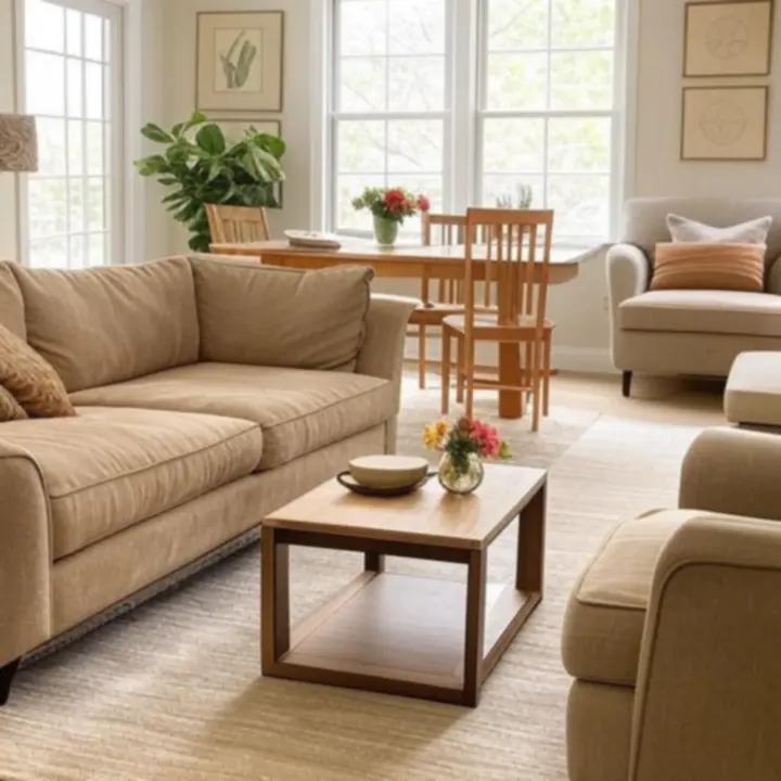 Przykładowa aranżacja wnętrza z meblami MeblooCraft